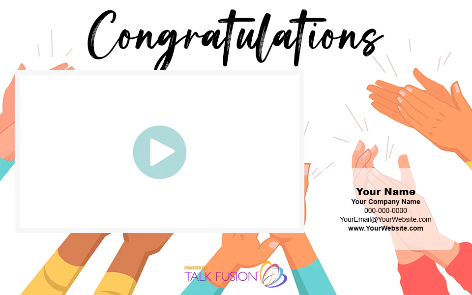 Video Email Template